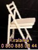 Alr katlanr lake sandalye Kiralama