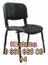 Siyah seminer form sandalye Kiralama